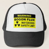 Waarschuwing: Bogon Flux Trucker Pet (Voorkant)