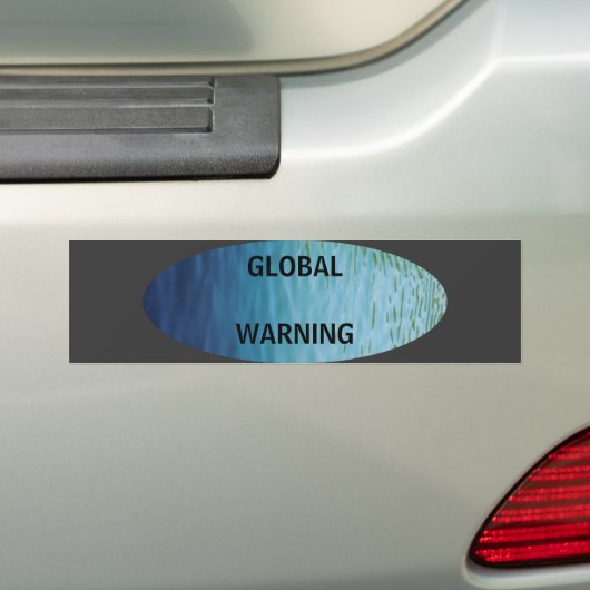 WAARSCHUWING - bumpersticker (Op auto)