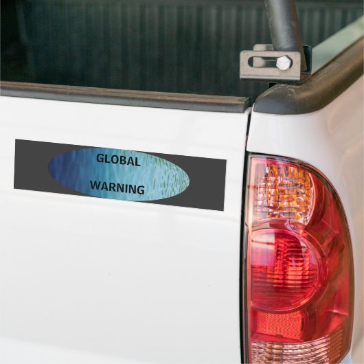 WAARSCHUWING - bumpersticker (Op Truck)