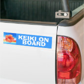 Waarschuwing bumpersticker voor kinderen aan boord (Op Truck)