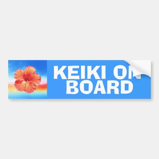 Waarschuwing bumpersticker voor kinderen aan boord (Voorkant)
