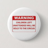 Waarschuwing Button (Voorkant)