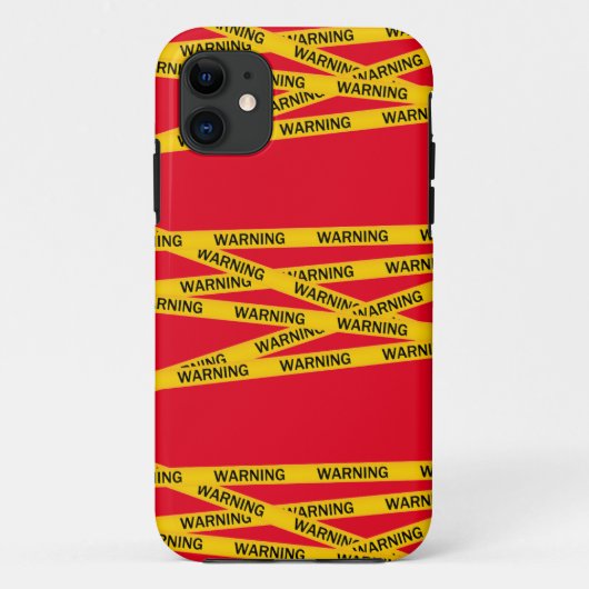 waarschuwing Case-Mate iPhone case (Achterkant)