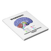 Waarschuwing! Cognitieve interventie vereist Notitieblok (Schuin)