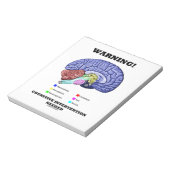 Waarschuwing! Cognitieve interventie vereist Notitieblok (Linkerzijde)