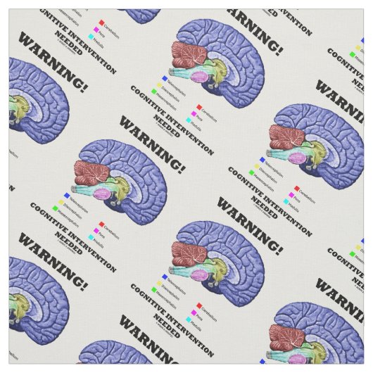 Waarschuwing! Cognitive Intervention need Brain Hu Stof (Swatch)