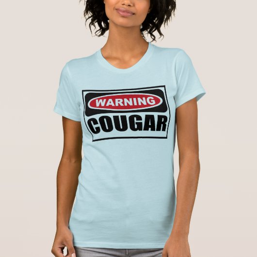 Waarschuwing COUGAR Women's T-Shirt (Voorkant)