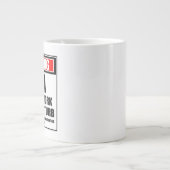 Waarschuwing CPA hard op het werk stoort niet Grote Koffiekop (Voorkant)