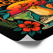 Waarschuwing Cruise Ship Vakantie Drankpakket Ik K Poster (Hoek)