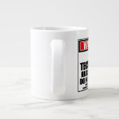 Waarschuwing CT-technicus hard op het werk stoort Grote Koffiekop (Achterkant)