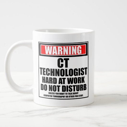 Waarschuwing CT-technologie hard op het werk Grote Koffiekop (Links)