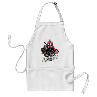 Waarschuwing: Cthulhu (UK) Apron Standaard Schort
