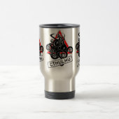 Waarschuwing: Cthulhu (UK) - Herbruikbare koffie-M Reisbeker (Center)