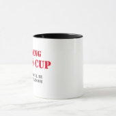 Waarschuwing Dads Cup Funny Mug Design Perfect Fat Mok (Midden)