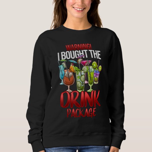 Waarschuwing dat ik het Shirt van het Pakket van d (Voorkant)
