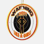 WAARSCHUWING DAT IK ZOU MOETEN VINDEN ALS EEN MEIS KERAMISCH ORNAMENT (Links)