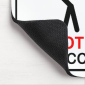 WAARSCHUWING! De accountant niet storen Muismat (Hoek)