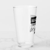 Waarschuwing! De dames Drink weer Glass Glas (Rechts)