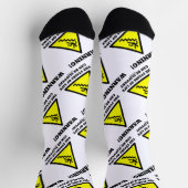 Waarschuwing! De trap van het leven kan glad zijn Sokken (Top)