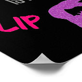 Waarschuwing Deze gymnast staat op het punt om Pos Poster (Hoek)