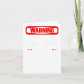 Waarschuwing Deze Persoon Heeft Een Vuil Geest All Kaart (Voorkant)