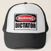 Waarschuwing DICTATOR-Pet Trucker Pet (Voorkant)