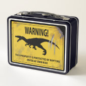 Waarschuwing! Dit bezit wordt beschermd door Rapto (Achterkant)