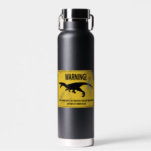 Waarschuwing! Dit bezit wordt beschermd door Rapto Waterfles