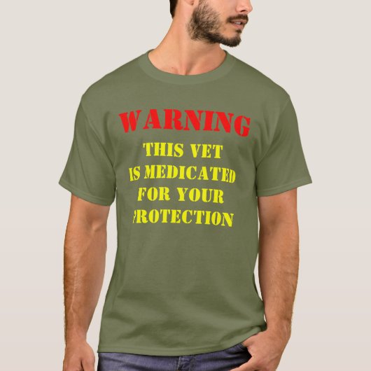 WAARSCHUWING: DIT VET IS GEÏNDICEERD T-SHIRT (Voorkant)