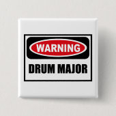 Waarschuwing DRUM MAJOR Button (Voorkant)
