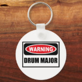 Waarschuwing DRUM MAJOR Sleutelhanger (Voorkant)