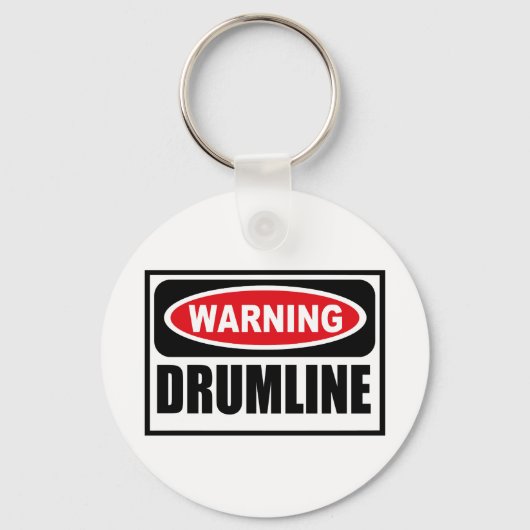 Waarschuwing DRUMLINE Sleutelhanger (Voorkant)