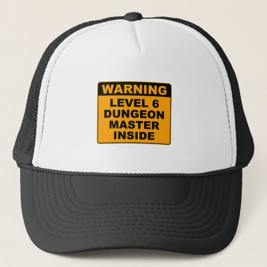 Waarschuwing, Dungeon Master Inside Trucker Pet (Voorkant)