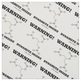 Waarschuwing! Dynamiet in nitroglycerine Molecule Stof