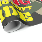 WAARSCHUWING Echt groots cadeaupapier (Rol Hoek)