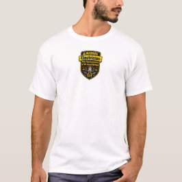 Waarschuwing Elektromonteur Praat Misschien Plotse T-shirt