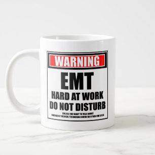 Waarschuwing EMT hard op het werk stoort niet Grote Koffiekop