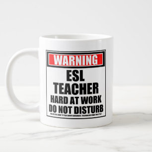 Waarschuwing ESL-leraar hard op het werk stoort ni Grote Koffiekop
