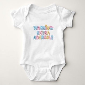 Waarschuwing Extra Schattige Baby Body Romper