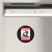 Waarschuwing: fascisme magneet (Insitu (Vaatwasser))