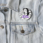 Waarschuwing: Fibro Flare Ronde Button 5,7 Cm (In situ)