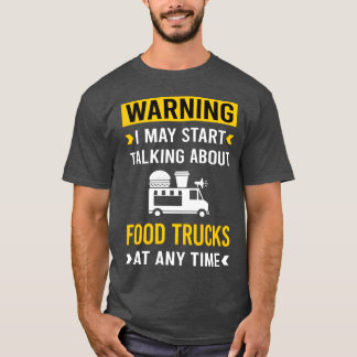 Waarschuwing Foodruckrucks vintage T-shirt
