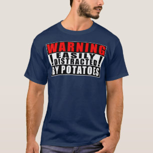 Waarschuwing Gemakkelijk verstoord door schimmels T-shirt