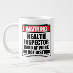 Waarschuwing Gezondheidsinspecteur hard op het wer Grote Koffiekop