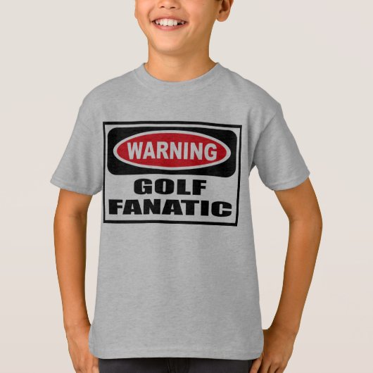 Waarschuwing GIFTE FANATISCH Kind T-shirt (Voorkant)