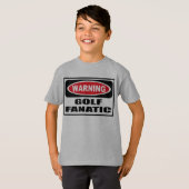Waarschuwing GIFTE FANATISCH Kind T-shirt (Voorkant volledig)
