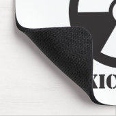 Waarschuwing - giftig afval muismat (Hoek)