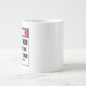 Waarschuwing Godmoeder hard op het werk stoort nie Grote Koffiekop (Voorkant)