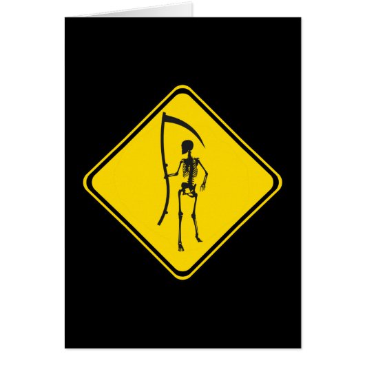 Waarschuwing: Grim Reaper Xing! (Voorkant)