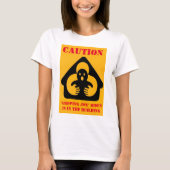 WAARSCHUWING "GROPING JOE" BIDEN is in het gebouw T-shirt (Voorkant)